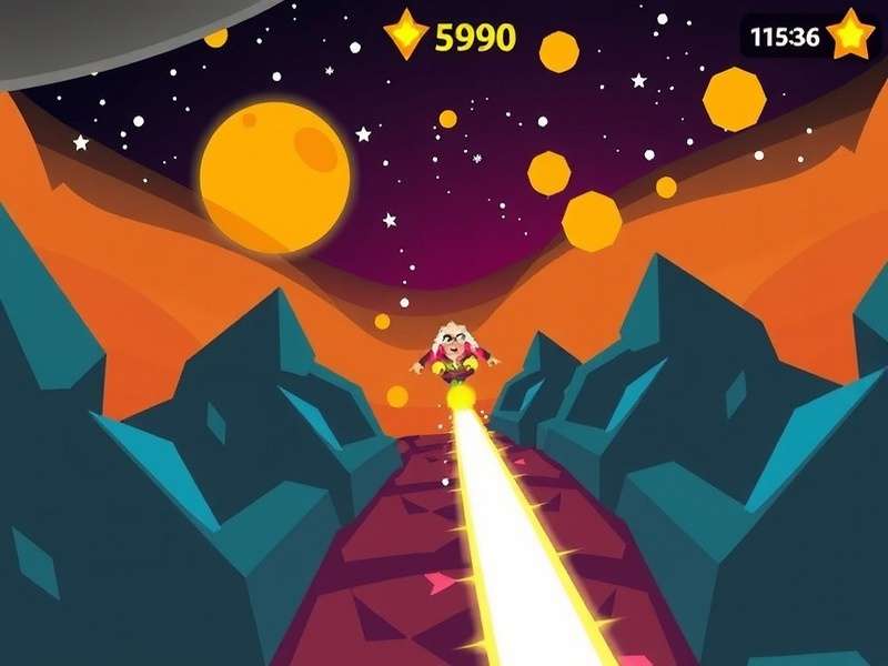 Cumin Cosmic Runner Gameplay Screenshot